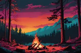 Campfire - wallpapers collection