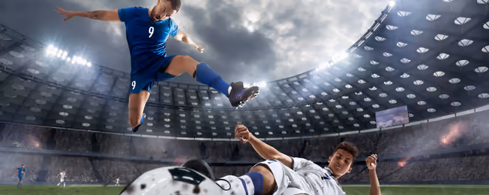 UltraWide 32:9 обои команда (5120x1440): футбол, матч, футболист, стадион
