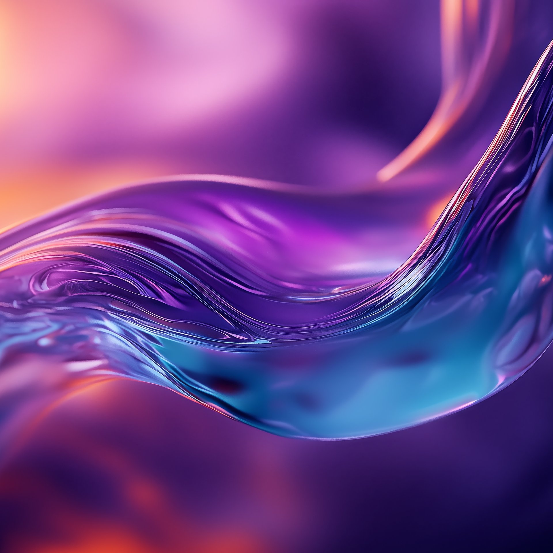 Ламинарный поток воды - Обои для Samsung Galaxy Tab в разрешении 1920x1920