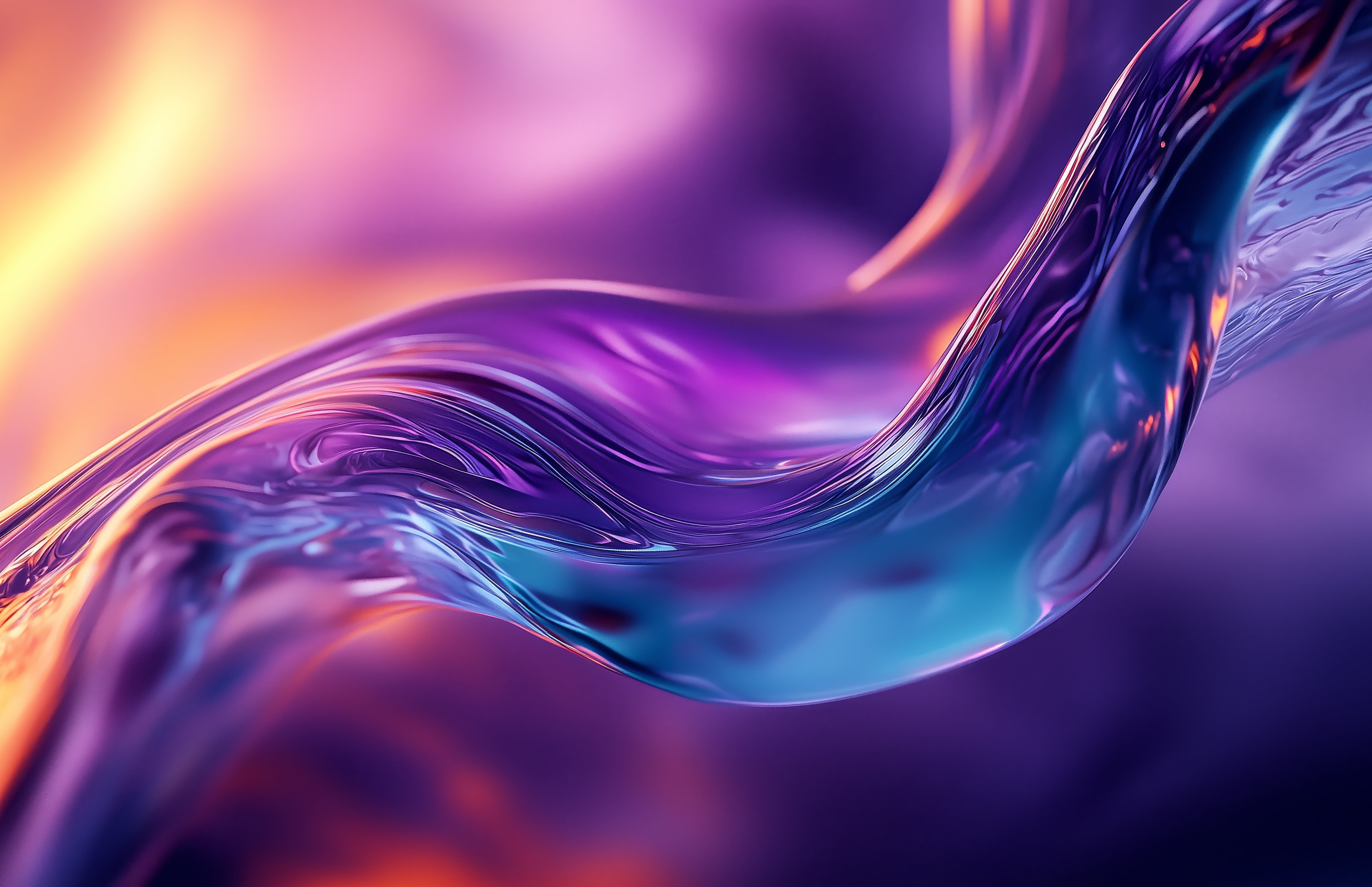 Laminar flow of water - Wallpapers for Apple MacBook 16.2″ in 3456x2234 resolution