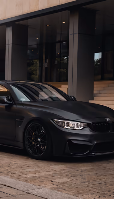 Обои дверь для TECNO/Infinix (1080x2460): BMW M4, спорткар, купе, улица