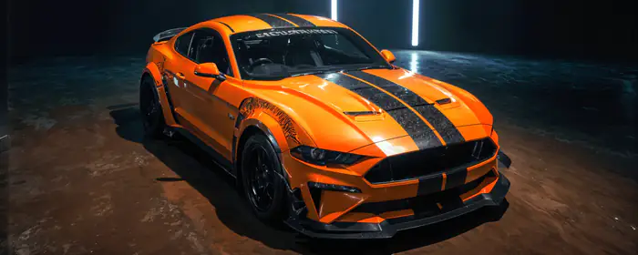 Обои машины: Ford Mustang Shelby GT500, маслкар, обвес, карбон
