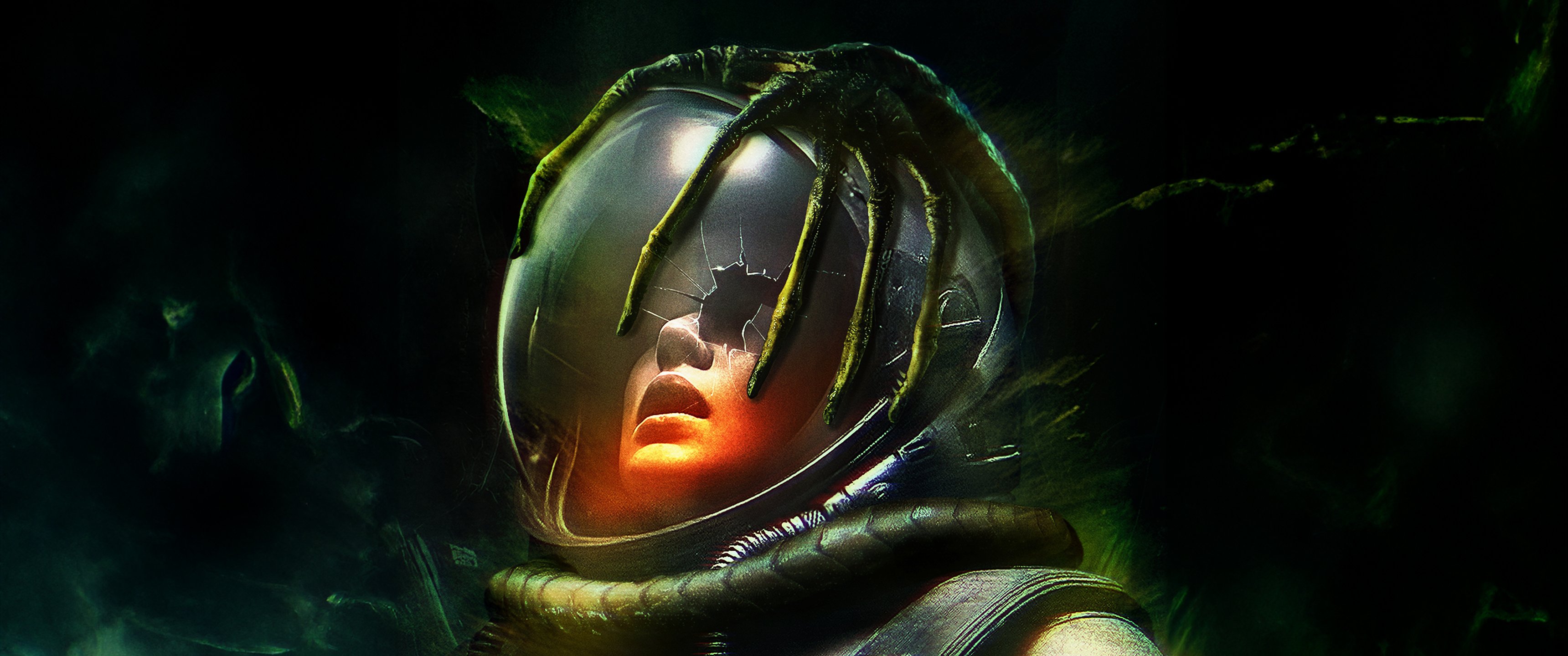 Alien Romulus Movie Poster - UltraWide 21:9 wallpapers in 3440x1440 resolution