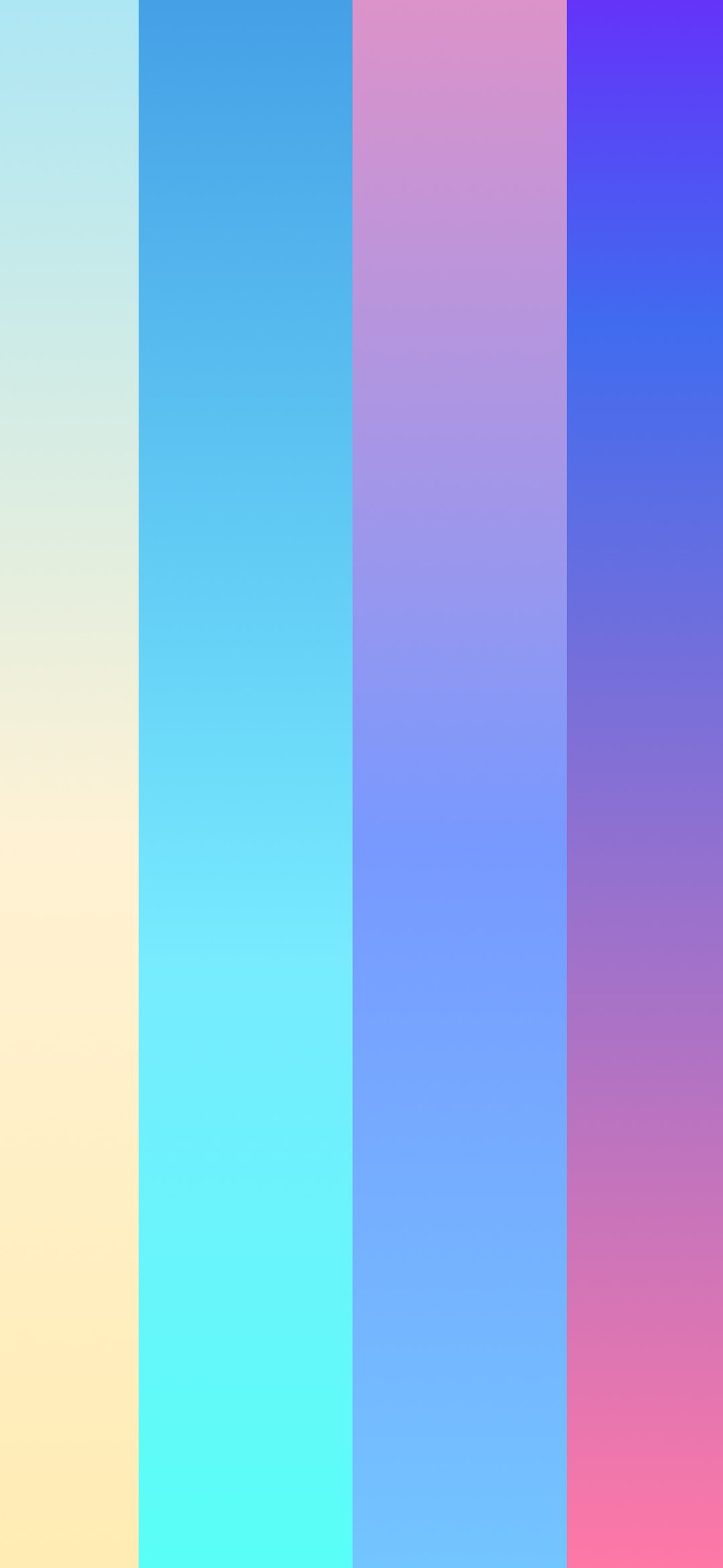 Gradient from the light spectrum - Wallpapers for iPhone 12 mini/13 mini, Samsung Galaxy S24/S24 FE/S25/S25 FE/S26/A55/A56/A35/A26/A16/M15, Xiaomi, Sony Xperia in 1080x2340 resolution