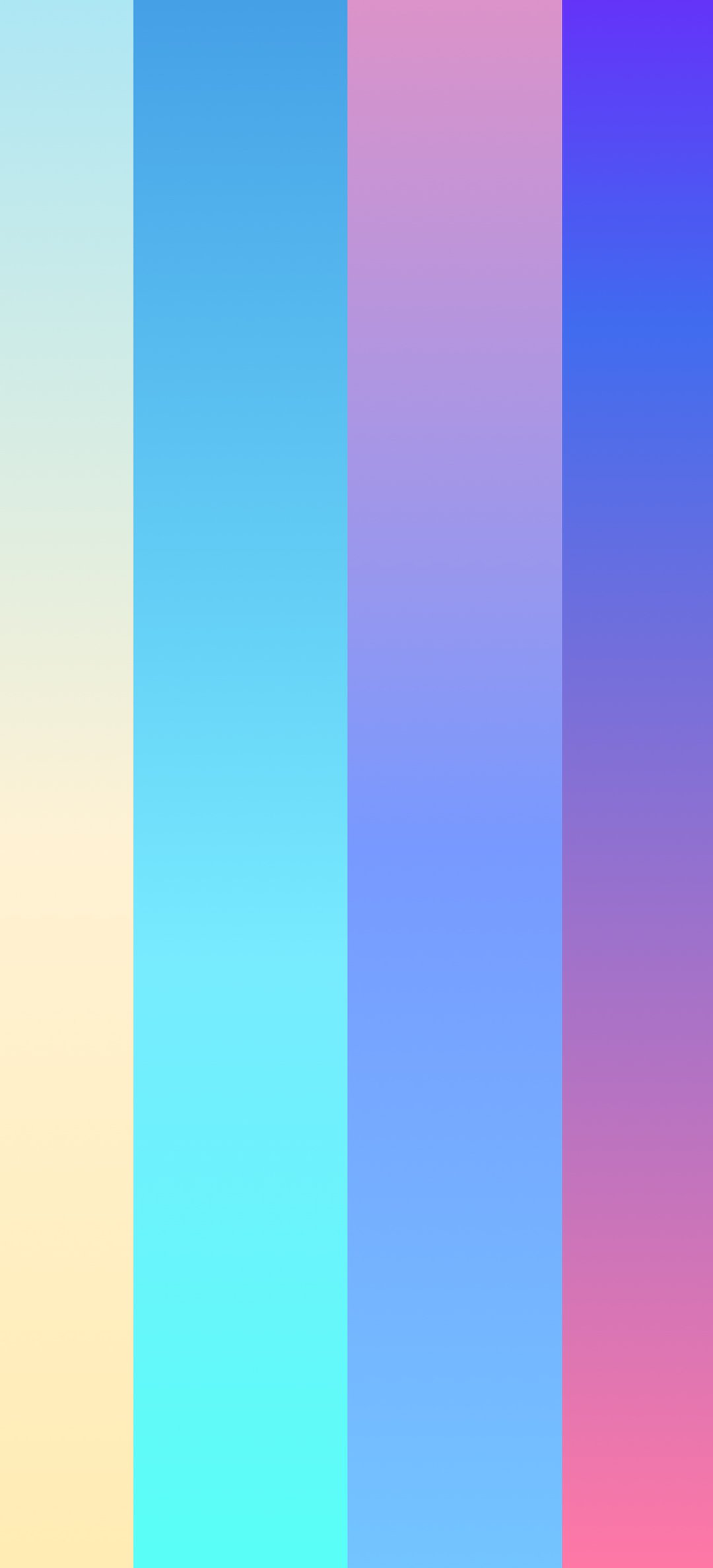 Gradient from the light spectrum - Wallpapers for Honor/Huawei in 1080x2376 resolution
