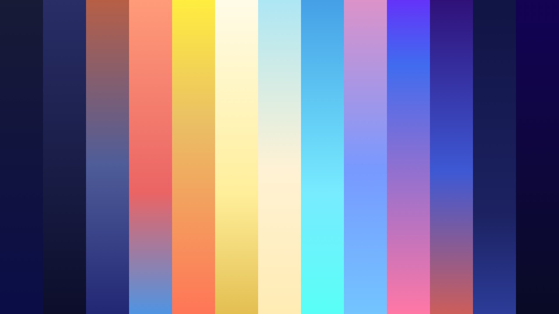 Gradient from the light spectrum - Full HD wallpapers in 1920x1080 resolution