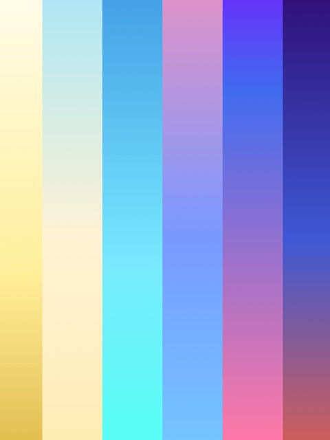 Gradient from the light spectrum - Wallpapers for HTC/BlackBerry in 480x640 resolution