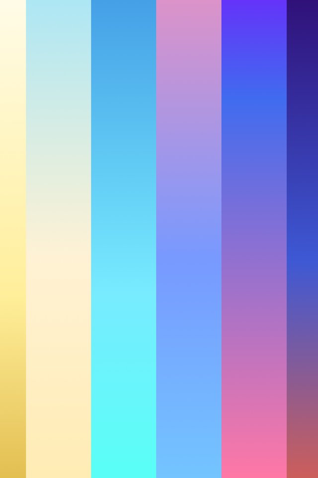 Gradient from the light spectrum - Wallpapers for iPhone 4/4S in 640x960 resolution