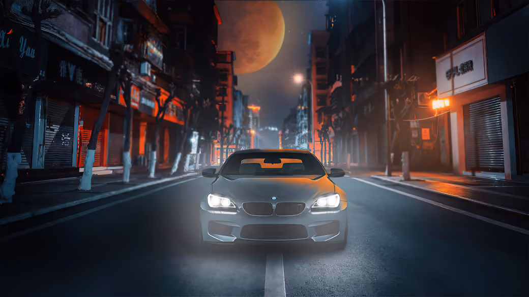 BMW M6 front view - Wallpapers for Apple MacBook 16″ in 3072x1920 resolution