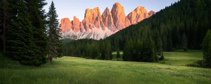 Nature wallpapers: Alps, mountains, meadow, forest