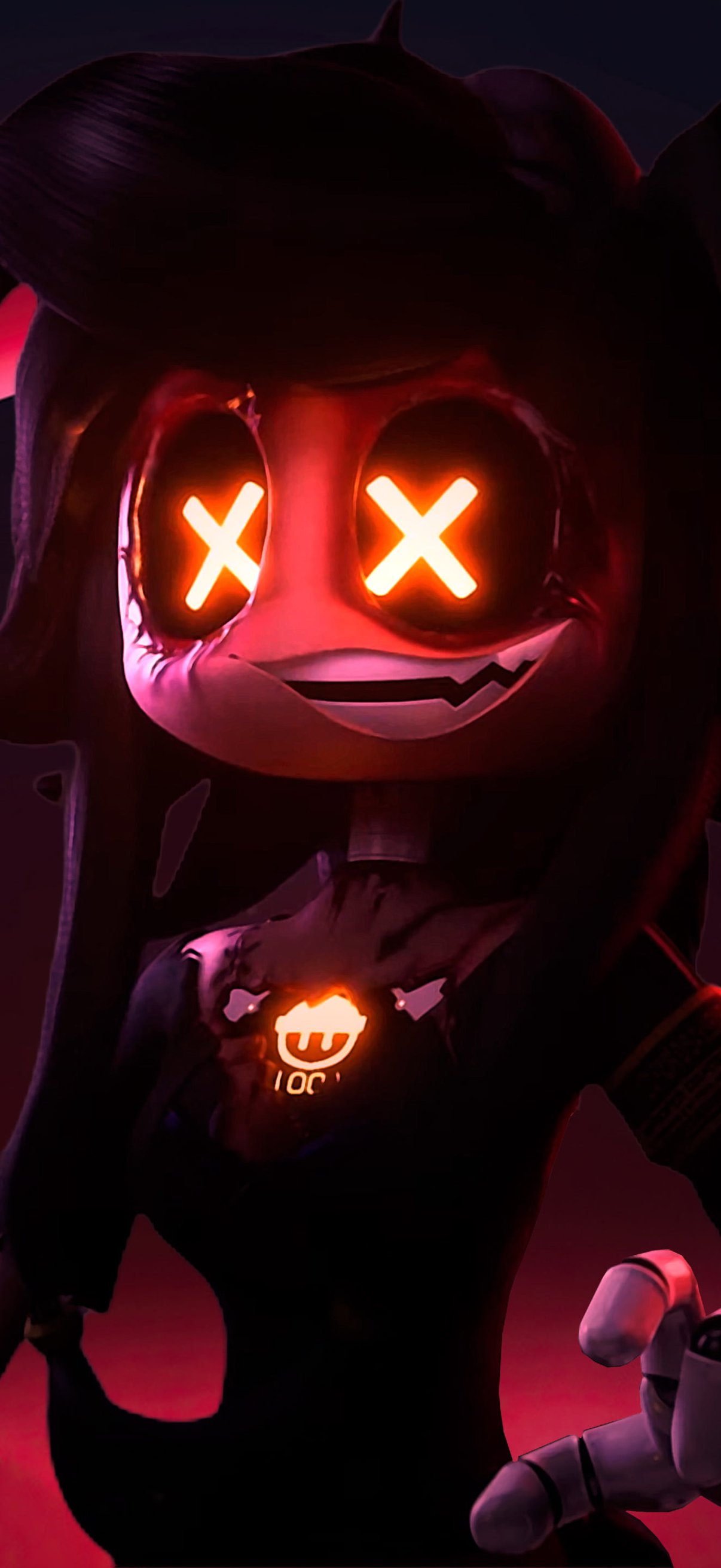 Tessa Elliot from Murder Drones - Wallpapers for iPhone 17 Pro/17/16 Pro in 1206x2622 resolution