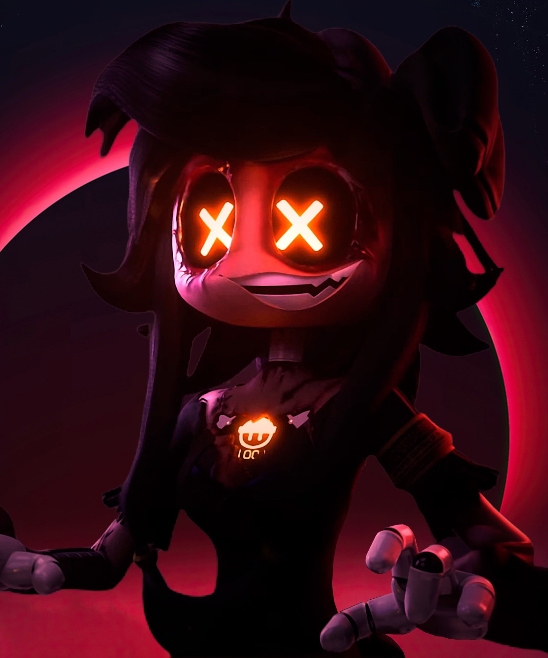 Tessa Elliot from Murder Drones - Wallpapers for Samsung Galaxy Z Fold4/Z Fold5/Z Fold6 in 1812x2176 resolution