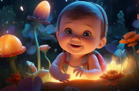 4K joy wallpapers (3840x2160): child, forest, magic, imagination