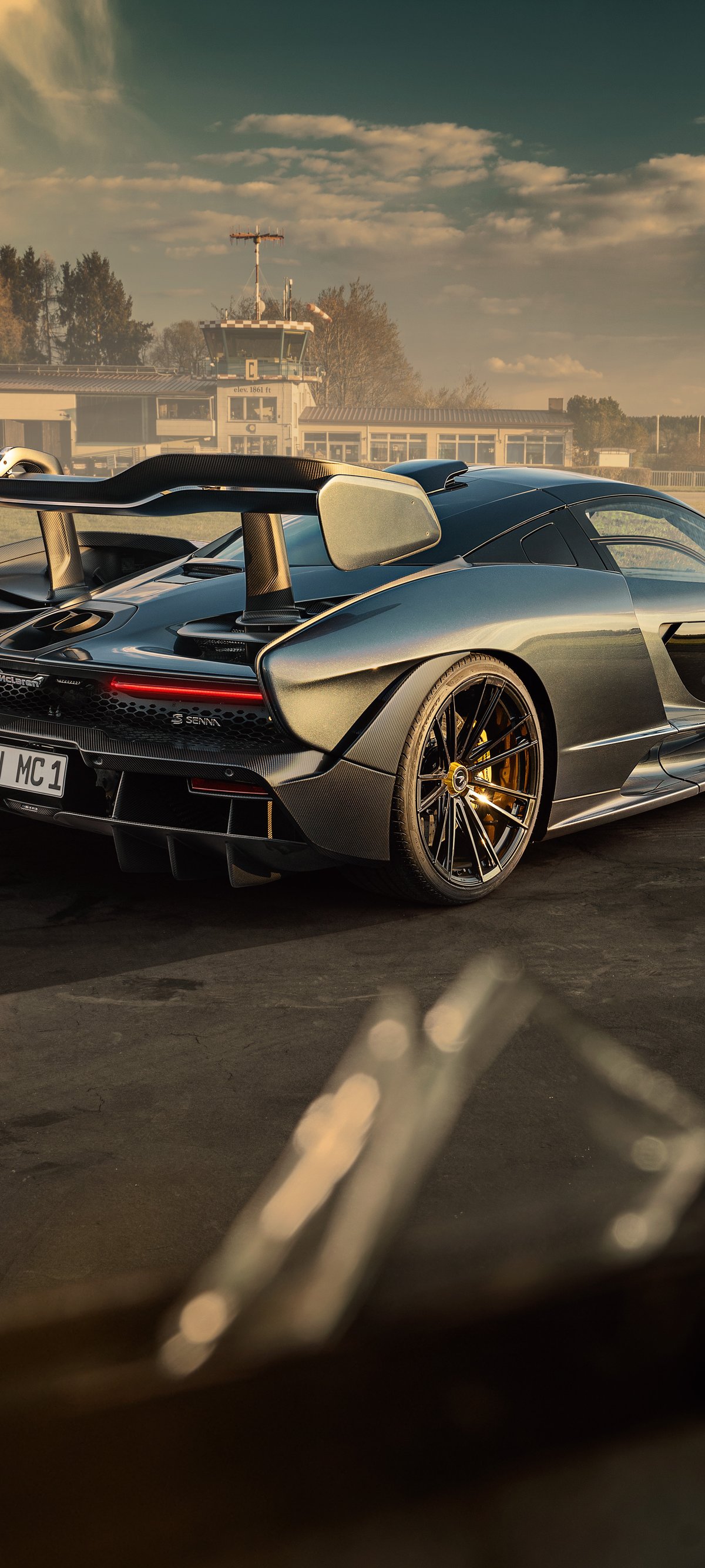 McLaren Senna Novitec side view - Wallpapers for Xiaomi 15 in 1200x2670 resolution
