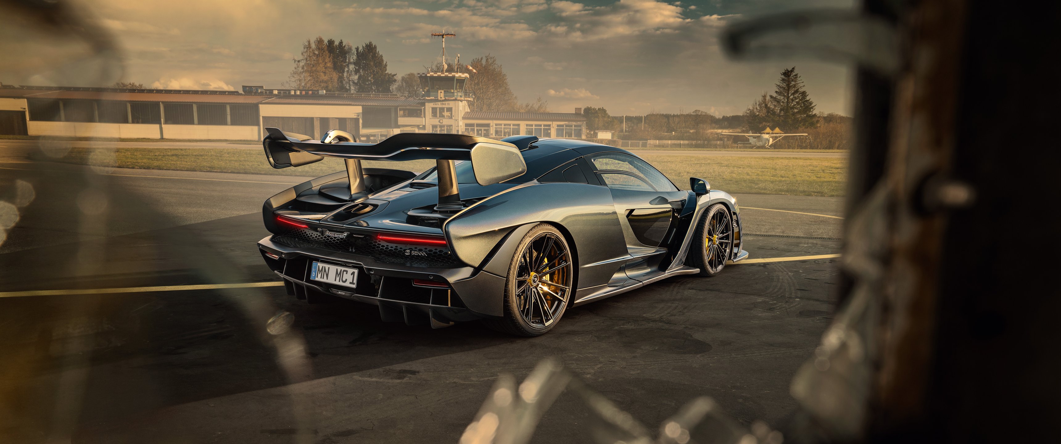 McLaren Senna Novitec side view - UltraWide 21:9 wallpapers in 3440x1440 resolution