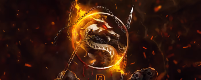 UltraWide 21:9 Heat wallpapers (3440x1440): Mortal Kombat, dragon, logo, poster