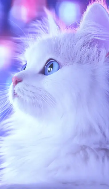 Обои животные: кошка, голубые глаза, питомец, шерсть