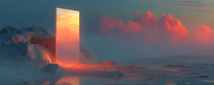UltraWide 32:9 wallpapers (5120x1440): monolith, mirror, portal, fog
