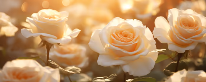 Nature wallpapers: roses, flowers, sunshine, garden
