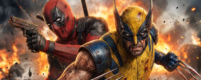 Обои фильмы: Дэдпул, Росомаха, Marvel, бой
