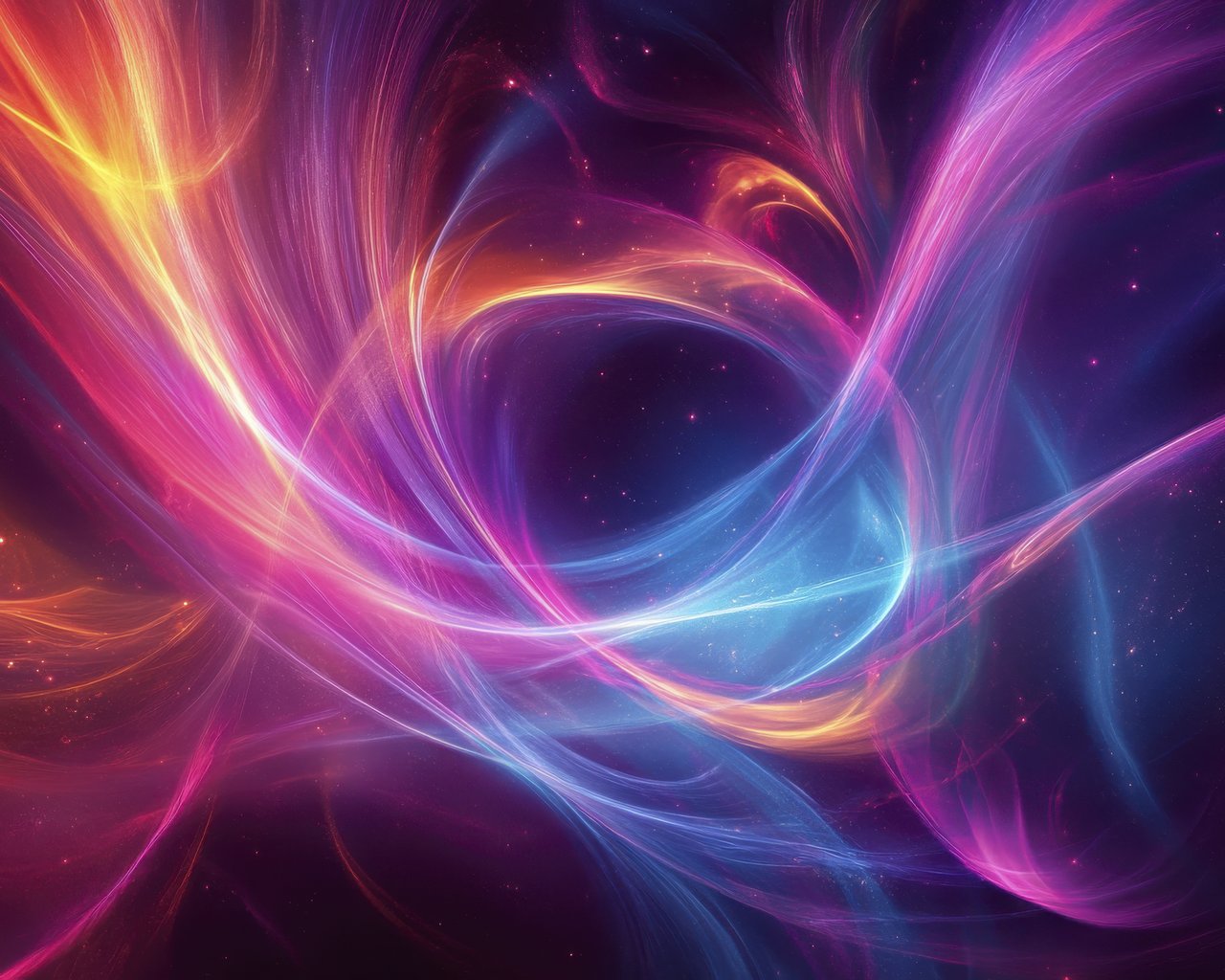 Bright colored abstract nebula - SXGA wallpapers in 1280x1024 resolution
