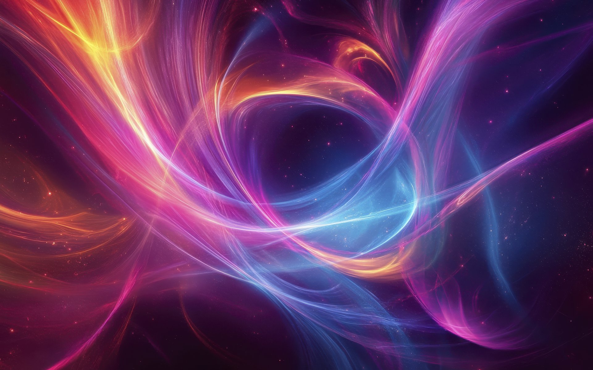 Bright colored abstract nebula - WUXGA wallpapers in 1920x1200 resolution