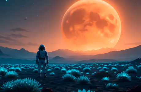 Space wallpapers: astronaut, planet, exploration, adventure