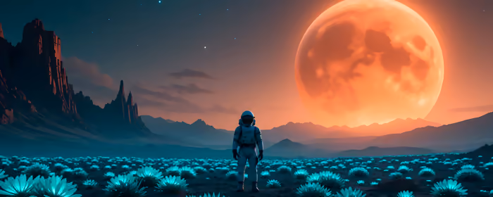 5K2K UltraWide 21:9 wallpapers (5120x2160): astronaut, planet, exploration, adventure