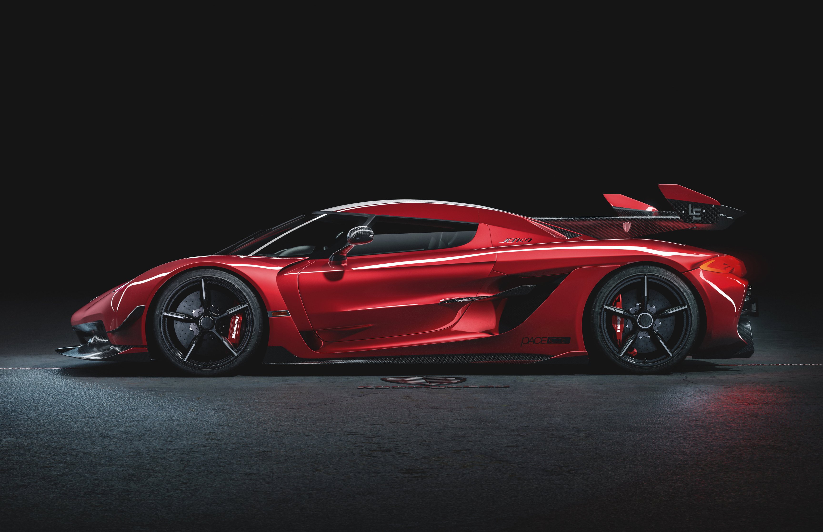 Koenigsegg Jesko side view - Wallpapers for Apple MacBook 16.2″ in 3456x2234 resolution