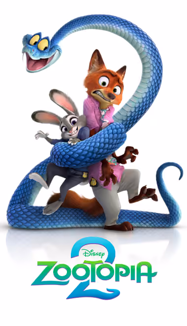 Обои лиса для Xiaomi 15 (1200x2670): Disney, Зверополис, змея, кролик