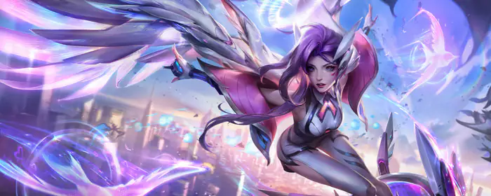 Обои игры: Серафина, League Of Legends, героиня, костюм
