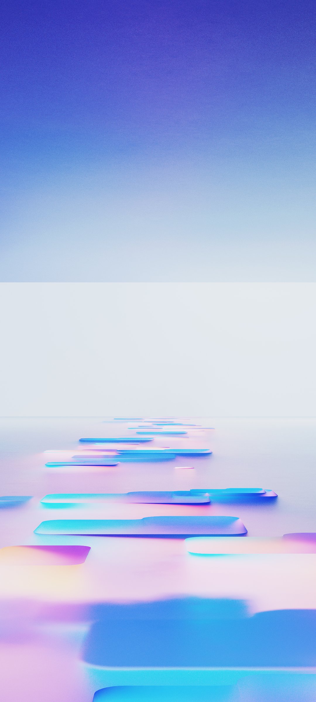 Glowing path in a futuristic space - Wallpapers for Samsung Galaxy M55, POCO M4/X4/X5, Xiaomi Redmi 12/13/Note 13/Note 14/Note 14S in 1080x2400 resolution