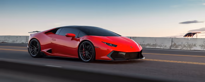 UltraWide 21:9 обои (3440x1440): Lamborghini Huracán, Vorsteiner, обвес, спойлер