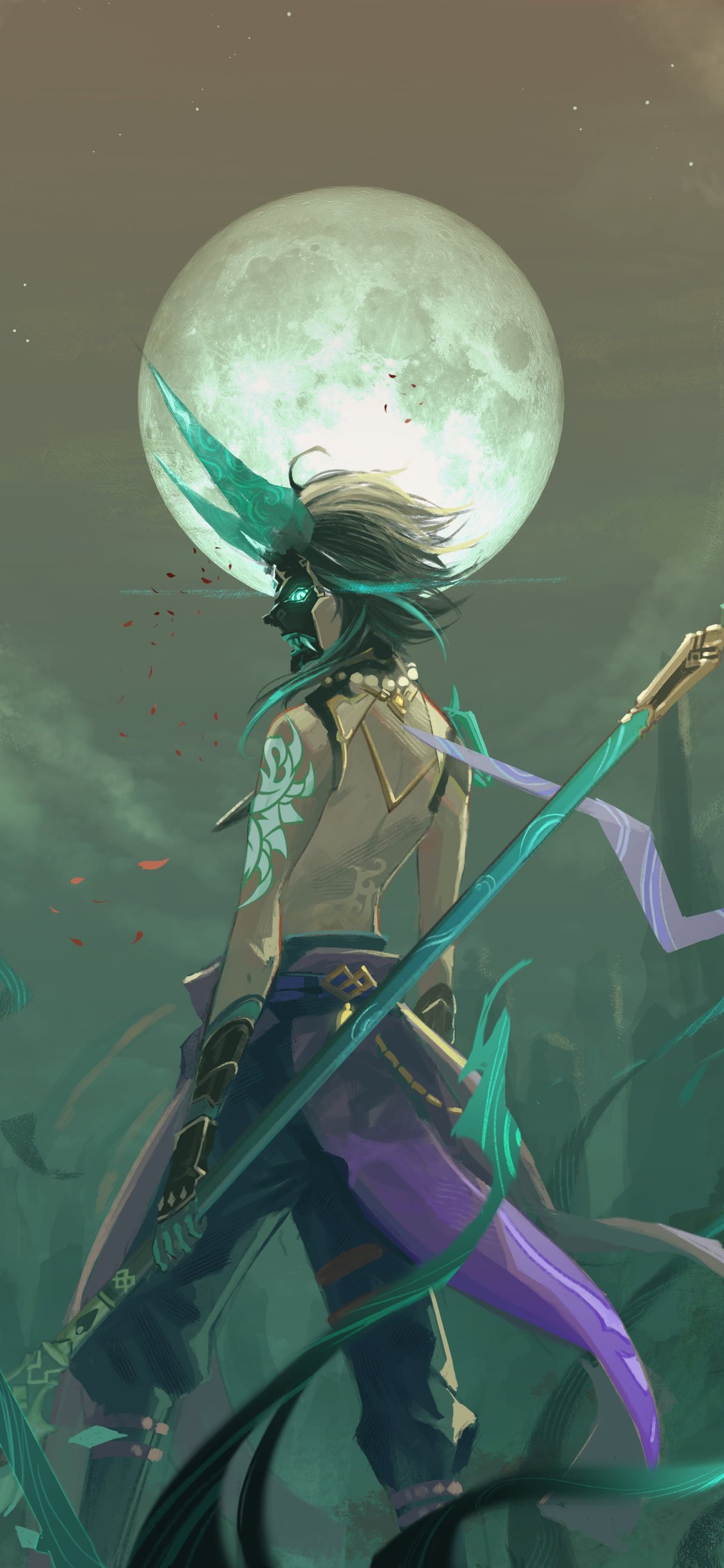 Xiao from Genshin Impact - Wallpapers for iPhone X/XS/11 Pro in 1125x2436 resolution