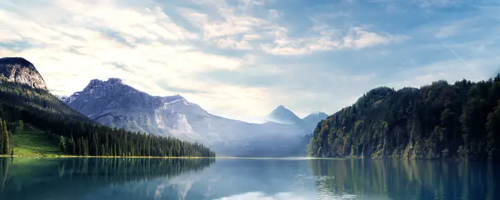 Nature wallpapers: national park, mountains, lake, river