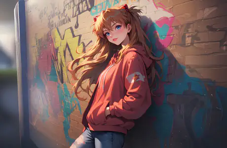 WSXGA+ wallpapers (1680x1050): girls, graffiti, wall, fashion