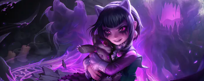 UltraWide 21:9 обои кошачьи ушки (3440x1440): Энни, League Of Legends, плюшевый мишка, магия