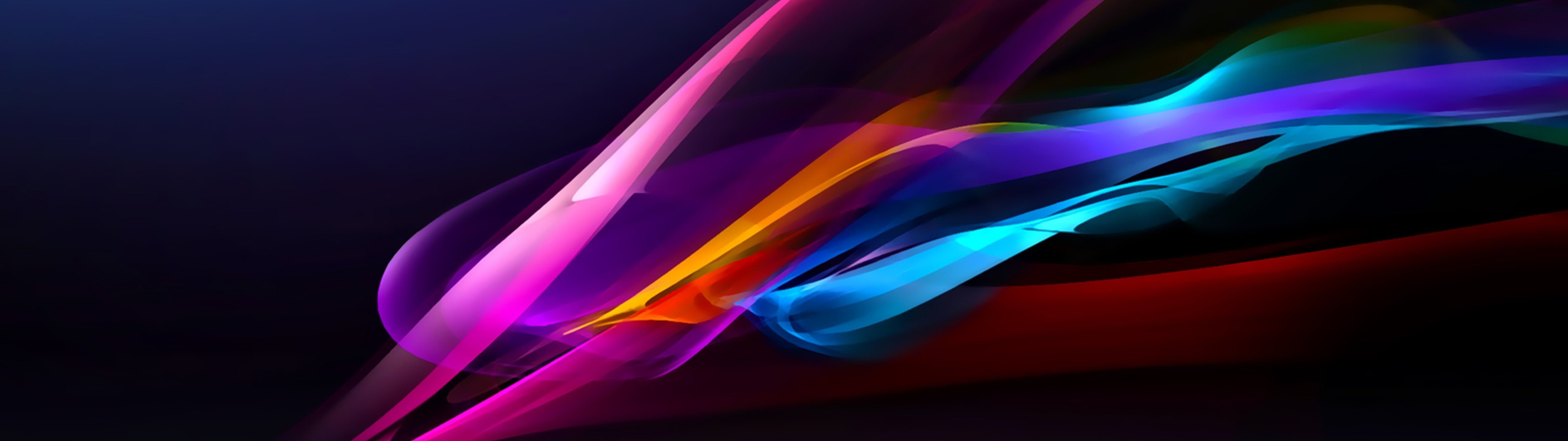 Dynamic color wave - UltraWide 32:9 wallpapers in 5120x1440 resolution