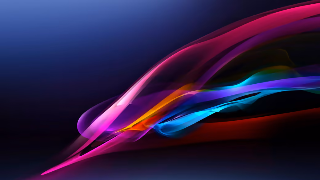 Dynamic color wave - Wallpapers for iPad mini 8.3″ in 2266x2266 resolution
