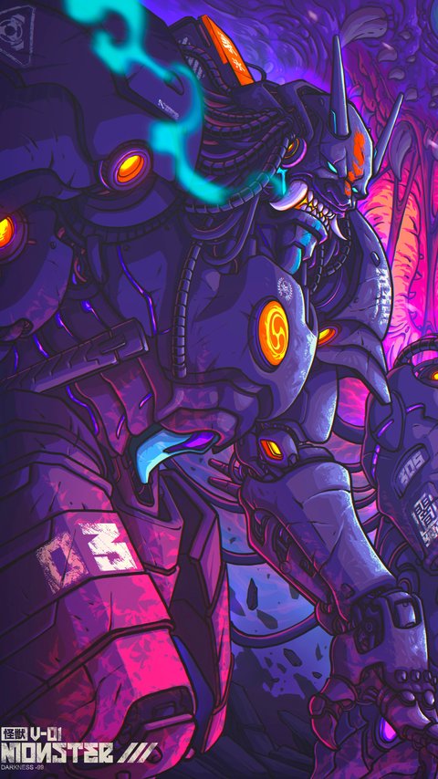 Armed monster warriors from hell - Wallpapers for LG/ASUS in 480x854 resolution