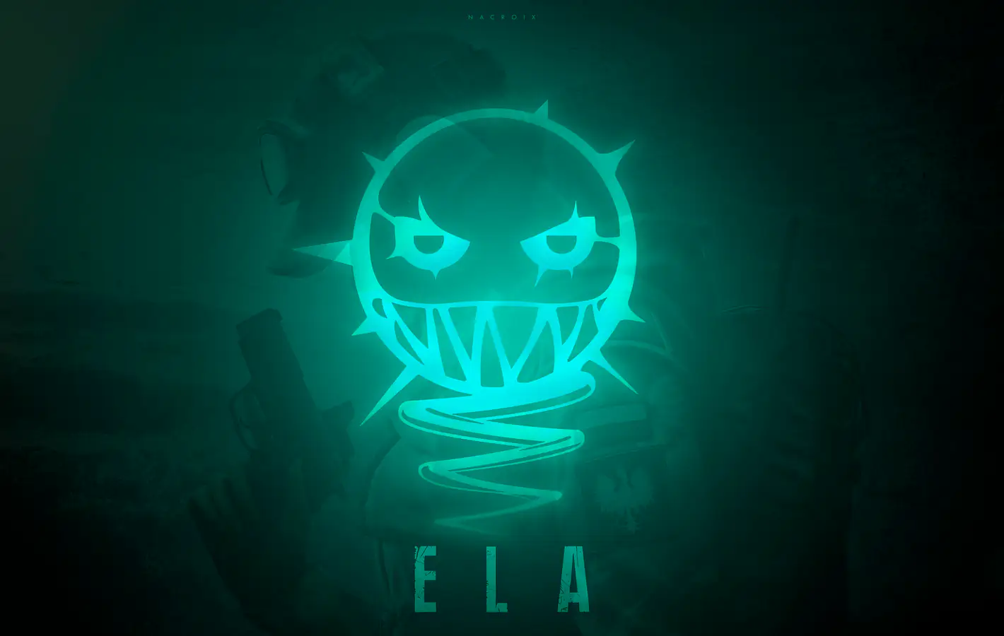 Tom Clancys Rainbow Six Siege логотип Ela — обои на рабочий стол и телефон