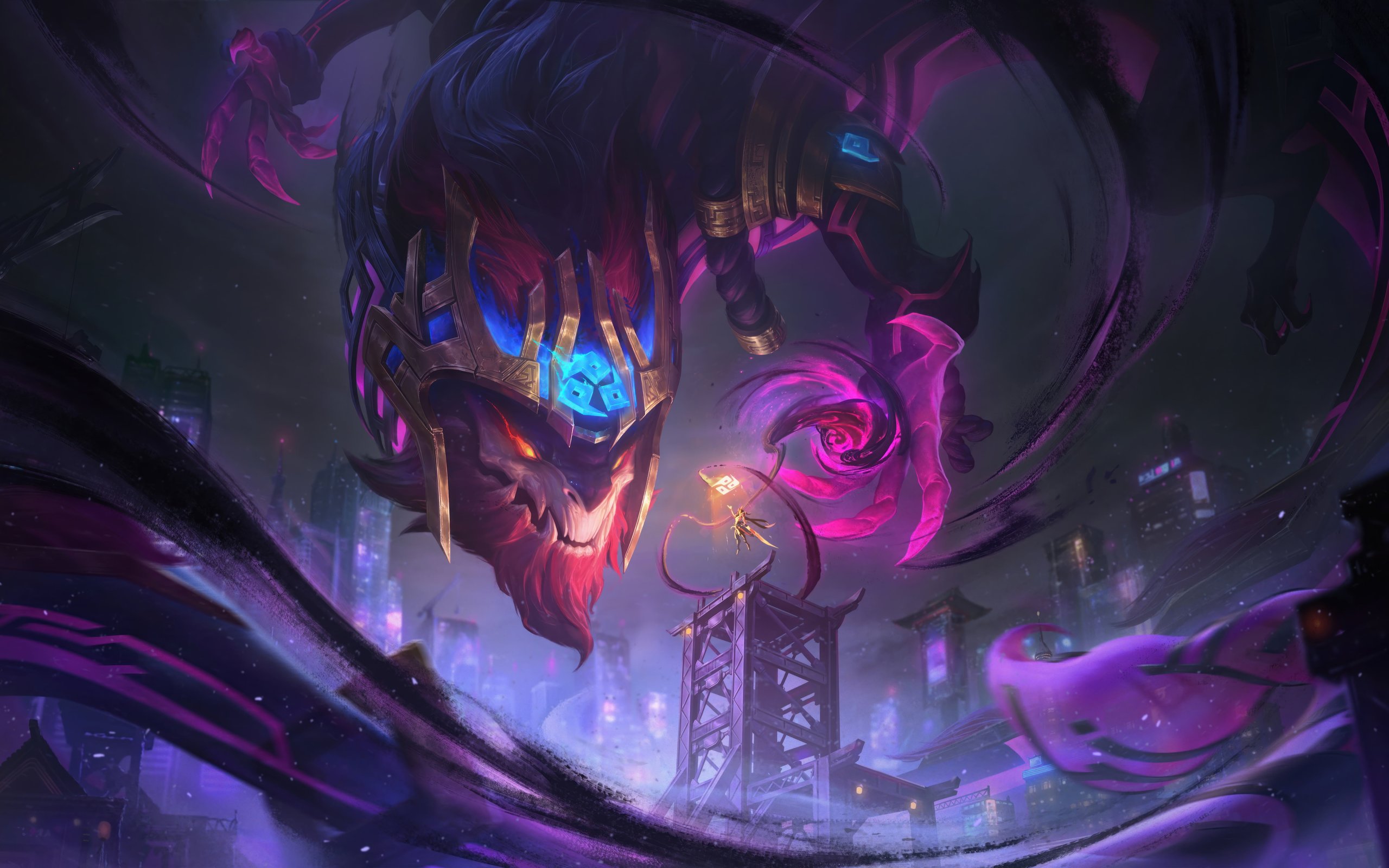 Aurelion Sol as Inkshadow - WQXGA and for Apple MacBook Air 13 wallpapers in 2560x1600 resolution