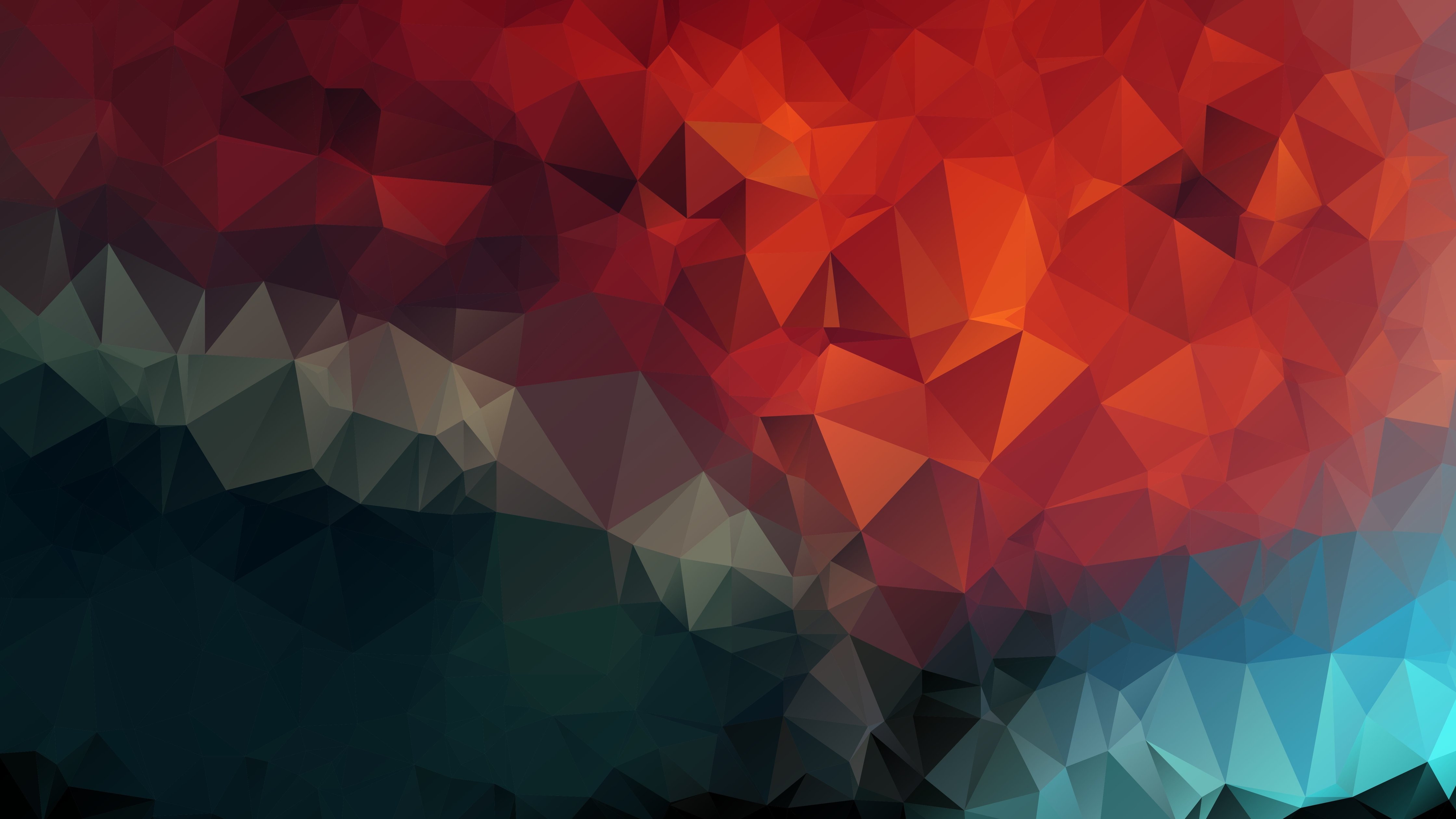 Low poly abstract geometric pattern - Wallpapers for Apple iMac 24″ in 4480x2520 resolution