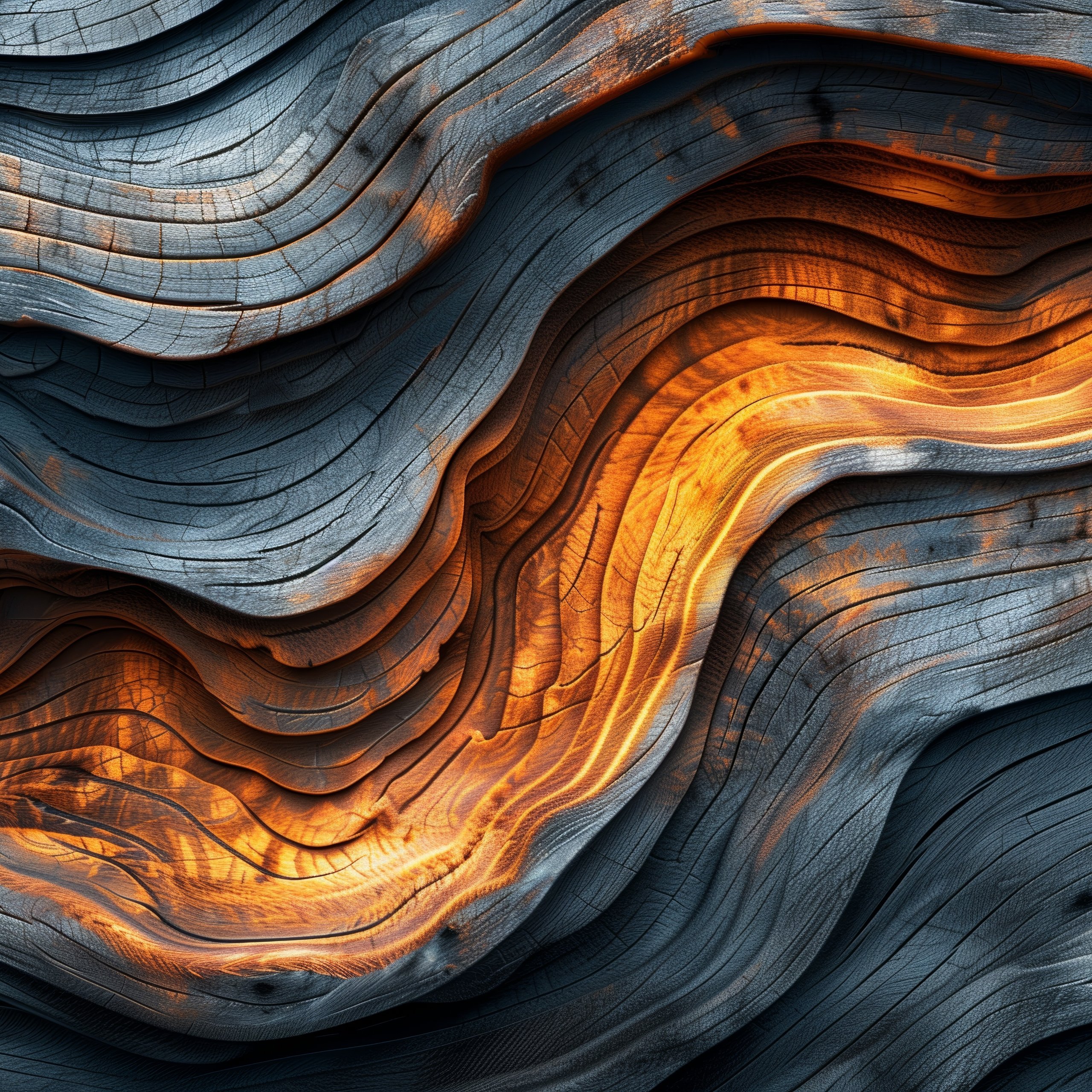 Wood texture with warm lighting - Wallpapers for Samsung Galaxy Tab S9 FE+/Tab S11, Xiaomi Pad 5, Redmi Pad 2 Pro, POCO Pad in 2560x2560 resolution