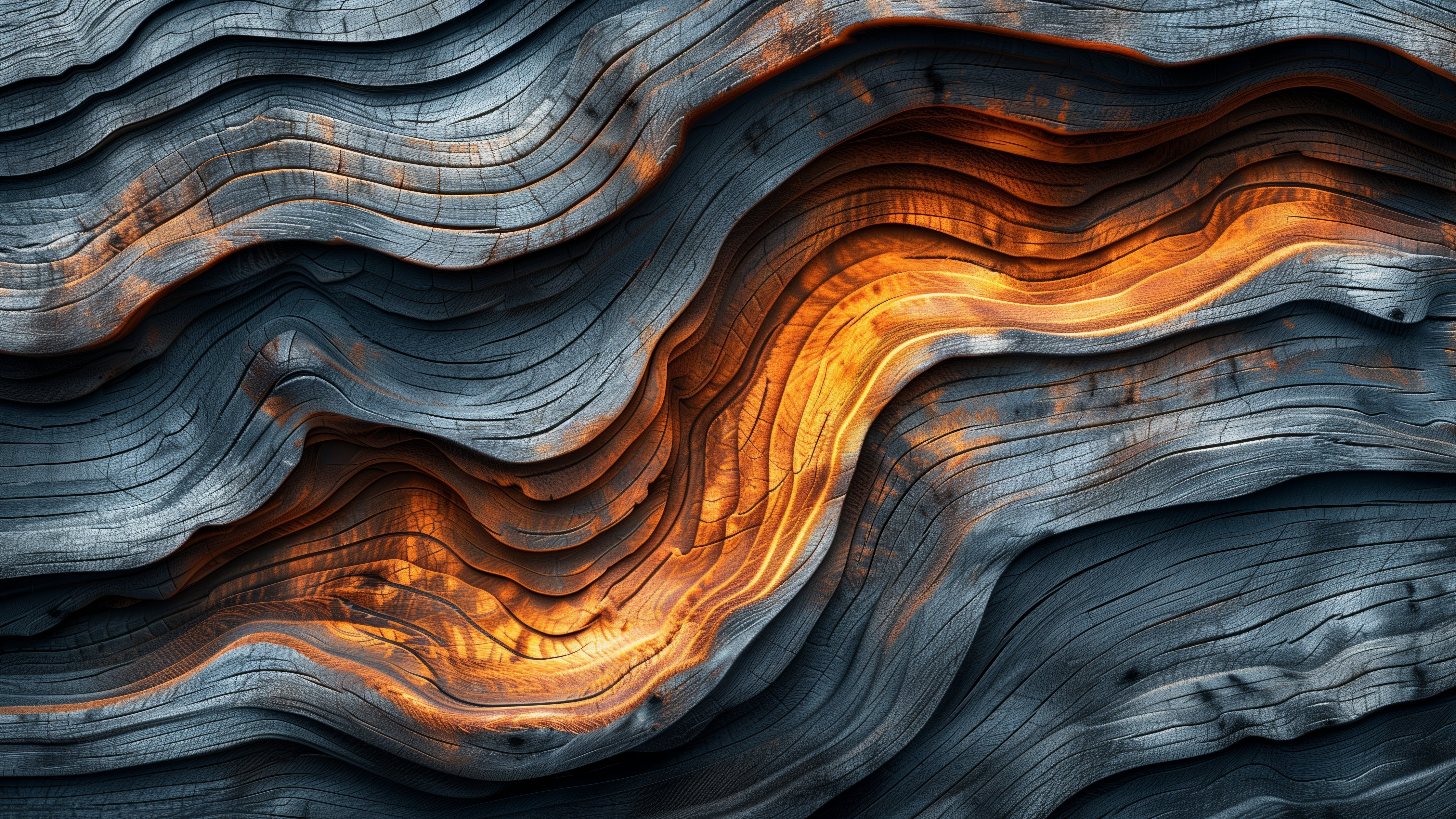 Wood texture with warm lighting - Wallpapers for Apple iMac 24″ in 4480x2520 resolution