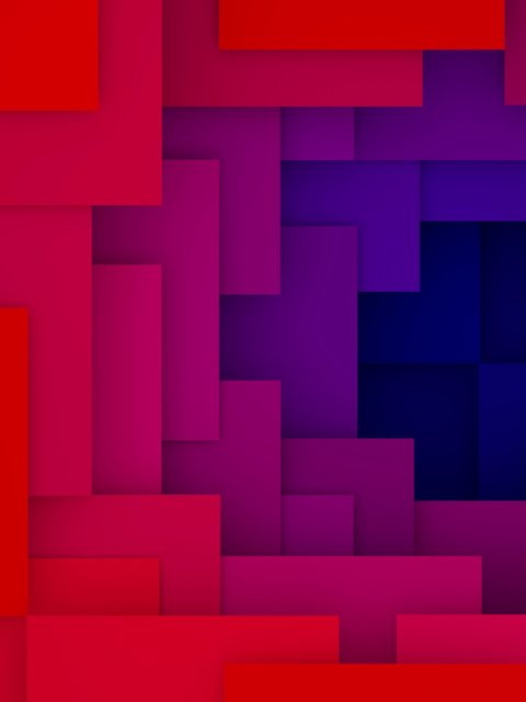 Abstract rectangle pattern - Wallpapers for HTC/BlackBerry in 480x640 resolution