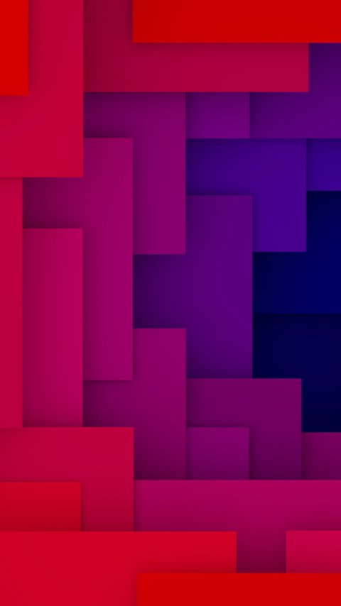 Abstract rectangle pattern - Wallpapers for LG/ASUS in 480x854 resolution