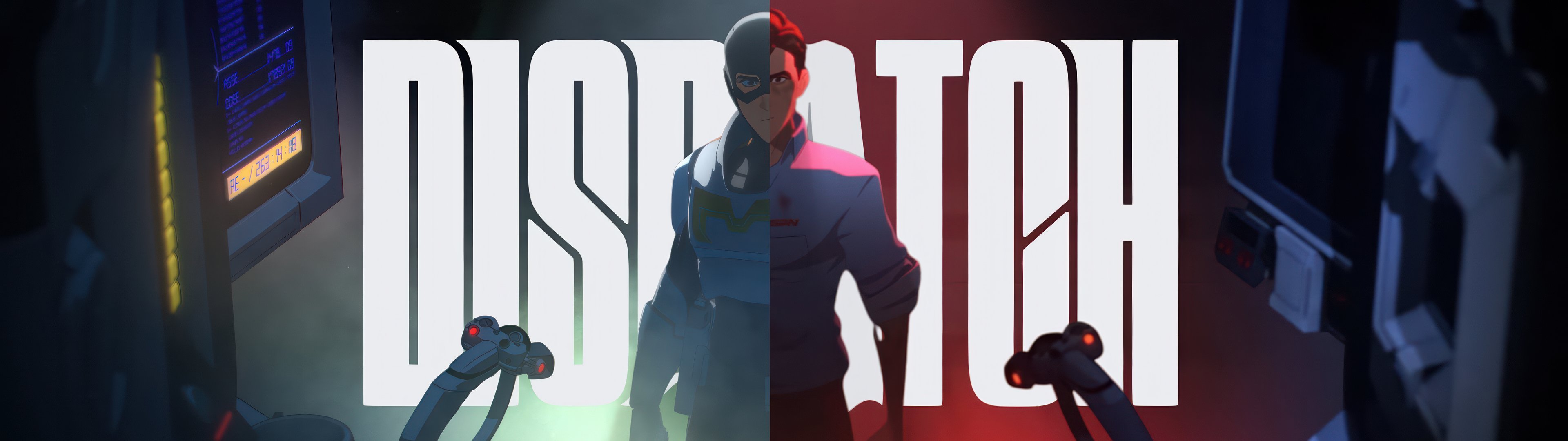 Robert Robertson из игры Dispatch - UltraWide 32:9 обои в разрешении 3840x1080