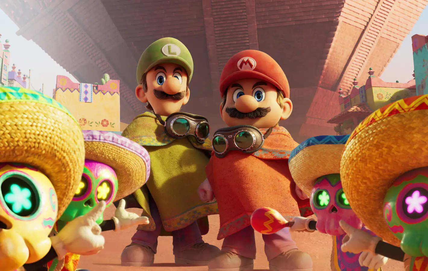 Super Mario Odyssey в Песочном королевстве — обои на рабочий стол и телефон