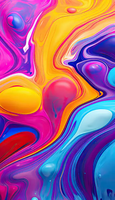 Abstraction wallpapers: paint, fluid, swirl, drops